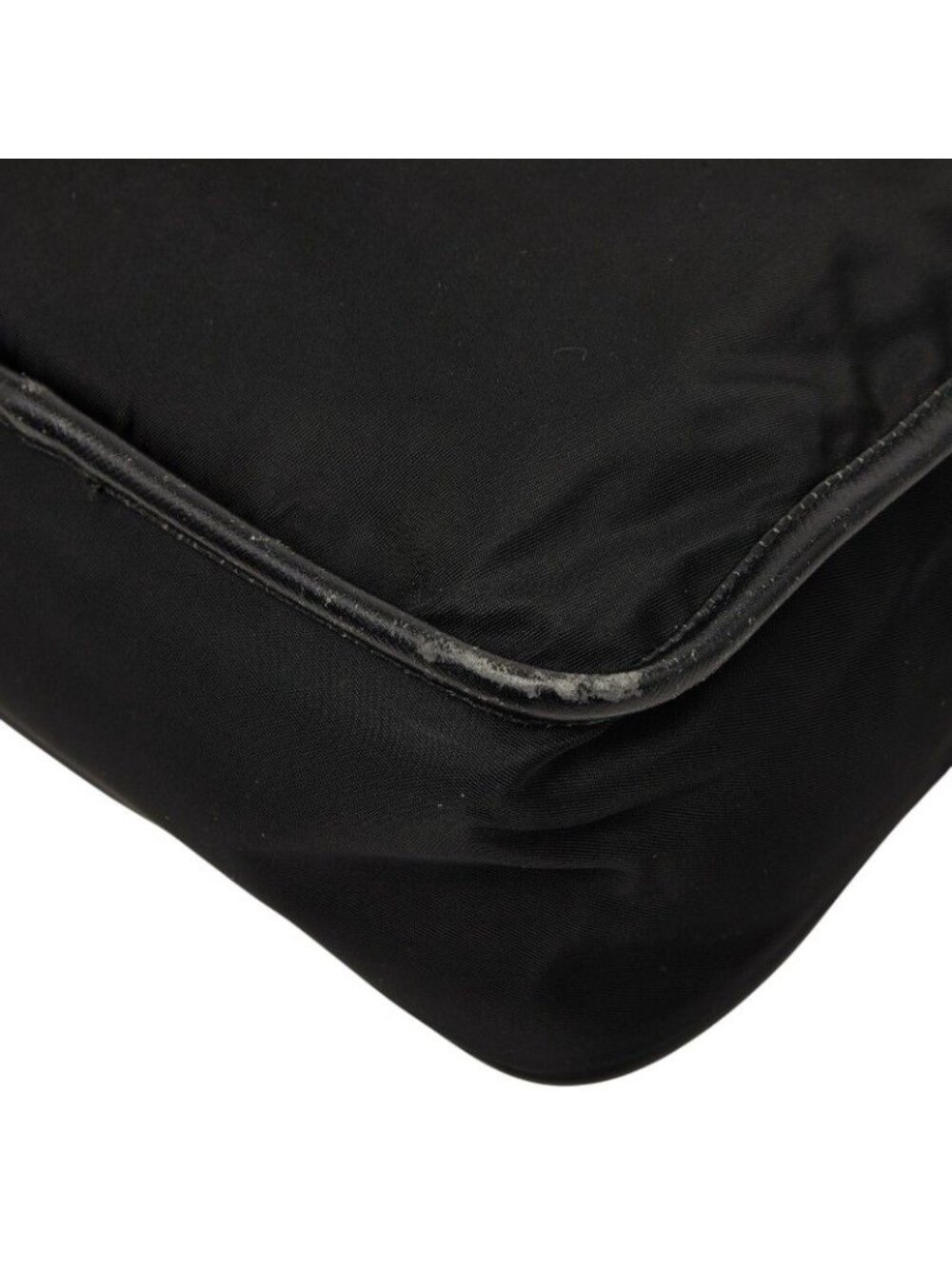 Prada Crossbody Shoulder Bag Black Nylon - Picture 6 of 10